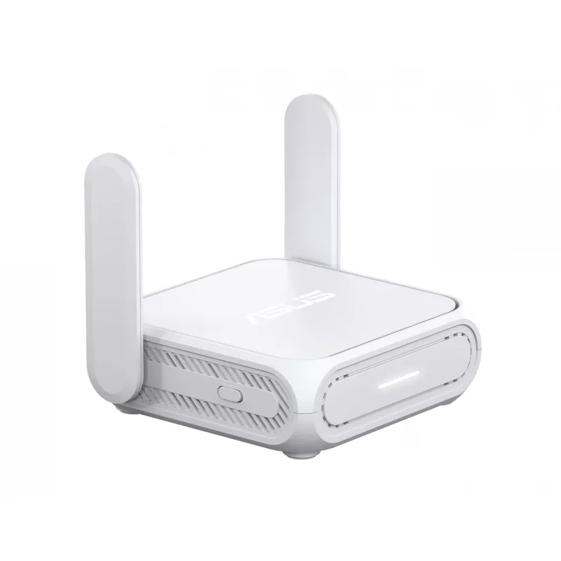 ASUS RT-BE58 Go belaidis maršrutizatorius 2.5 Gigabit Ethernet dviejų juostų (2.4 GHz / 5 GHz) baltas