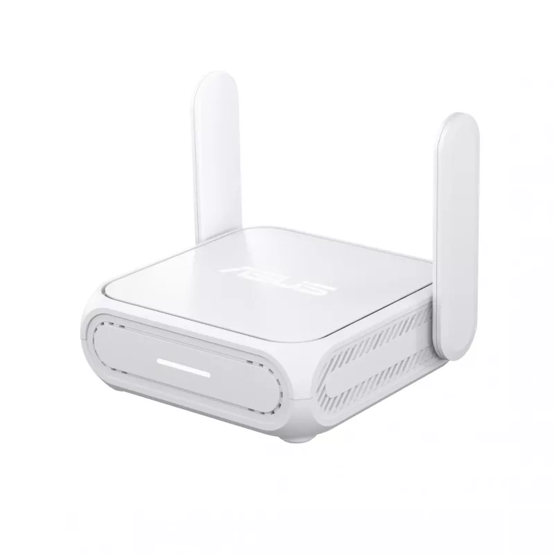 ASUS RT-BE58 Go belaidis maršrutizatorius 2.5 Gigabit Ethernet dviejų juostų (2.4 GHz / 5 GHz) baltas