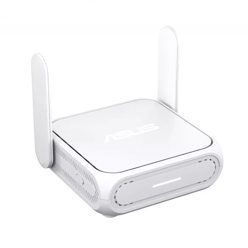 ASUS RT-BE58 Go belaidis maršrutizatorius 2.5 Gigabit Ethernet dviejų juostų (2.4 GHz / 5 GHz) baltas