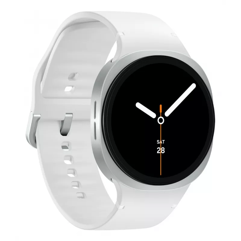 Išmanusis laikrodis Samsung Galaxy Watch8 sidabrinis 44mm EU modelis SM-L330NZSAEUB