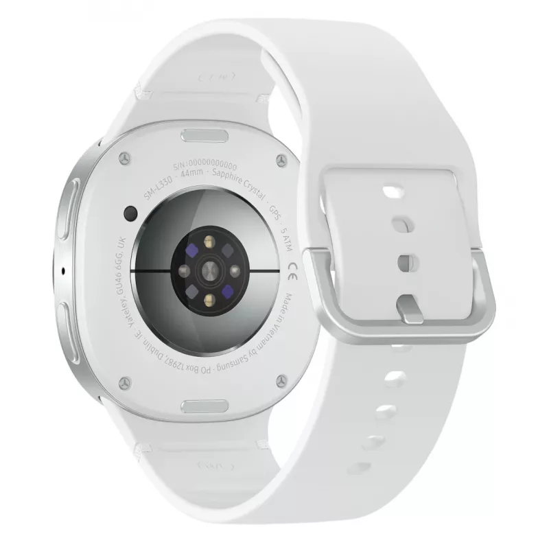 Išmanusis laikrodis Samsung Galaxy Watch8 sidabrinis 44mm EU modelis SM-L330NZSAEUB