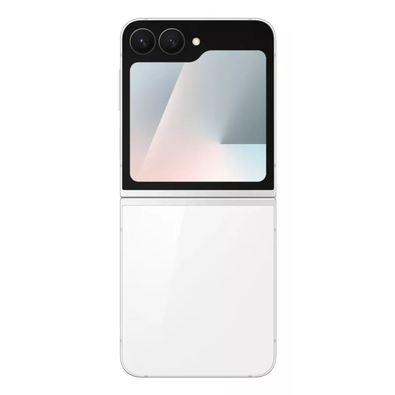 Samsung Galaxy Z Flip7 FE, 17 cm (6.7 colio), 2640 x 1080 pikselių, 8 GB, 128 GB, 50 MP, Baltas