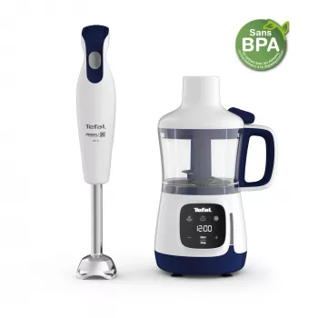 Tefal Yummy Gourmet HB55W4 0.8 L Virimo blenderis 600 W Baltas