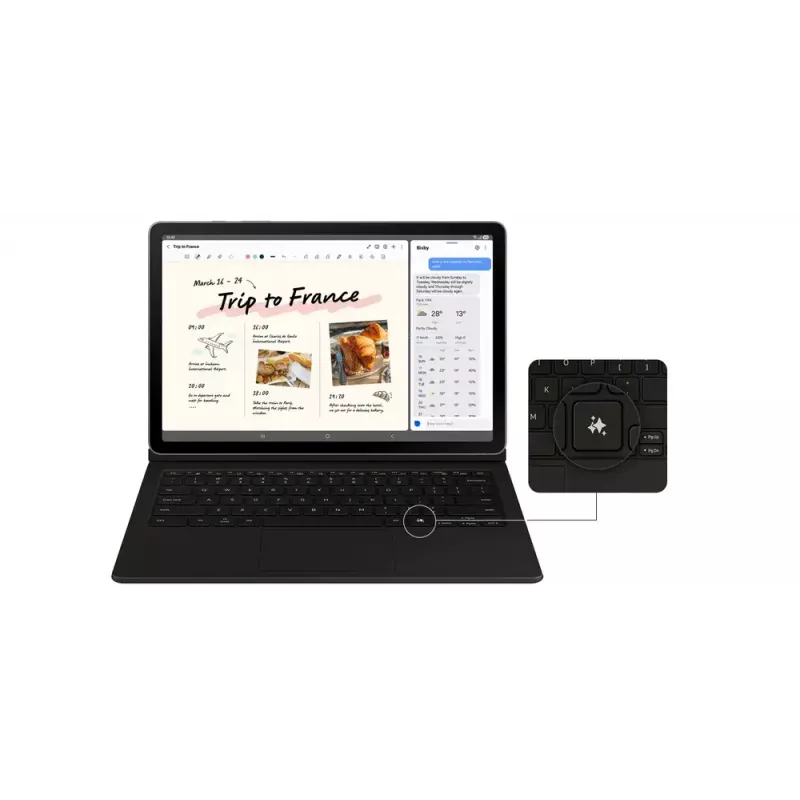 Samsung Galaxy Tab S10 Lite 5G Enterprise Edition 128 GB 27,7 cm (10,9 colio) 6 GB Wi-Fi 6 (802.11ax) Pilka