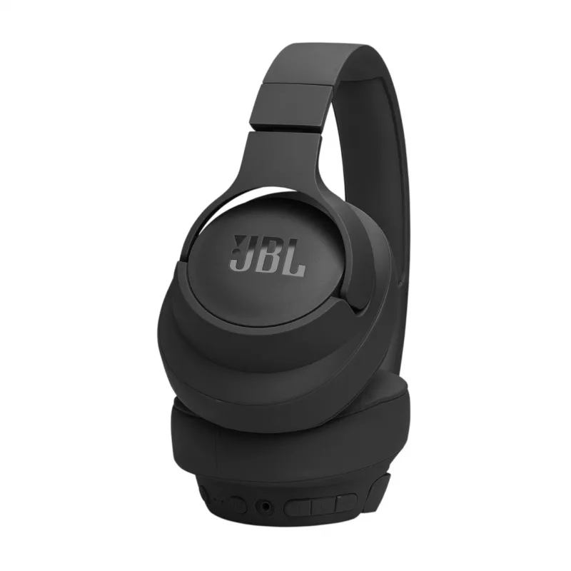 Ausinės JBL Tune 770NC laidinės ir belaidės, ausinės ant galvos, skambučiams/muzikai, USB Type-C, Bluetooth, juodos