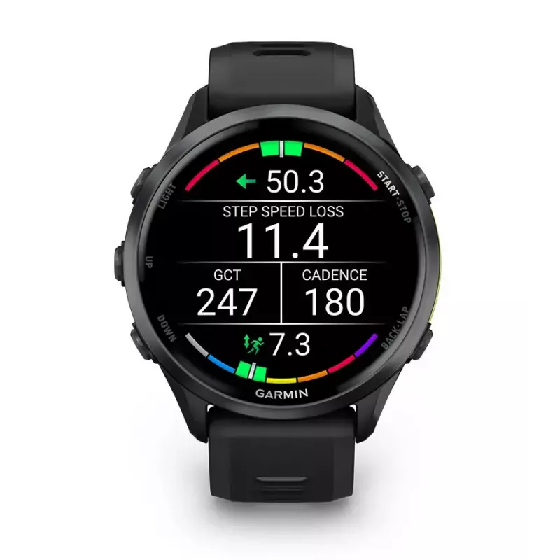 Širdies ritmo monitorius GARMIN HRM 600 krūtinės diržas Bluetooth/ANT+ juodas – reguliuojamas 72–106 mm, vandeniui atsparus