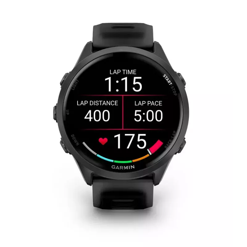 Širdies ritmo monitorius GARMIN HRM 600 krūtinės diržas Bluetooth/ANT+ juodas – reguliuojamas 72–106 mm, vandeniui atsparus