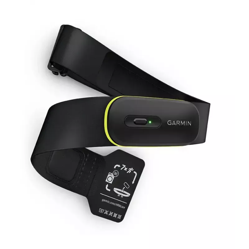Širdies ritmo monitorius GARMIN HRM 600 krūtinės diržas Bluetooth/ANT+ juodas – reguliuojamas 72–106 mm, vandeniui atsparus