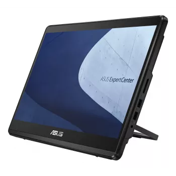 Viename kompiuteryje ASUS ExpertCenter E1 AiO E1600WKAT-BMR109X 15,6 colio FHD liečiamasis ekranas, Intel Celeron N4500, 8 GB DDR4, 256 GB SSD, Windows 11 Pro, Wi-Fi 6, juodas