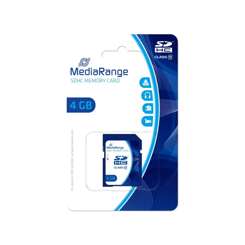 MediaRange 4GB SDHC Class 10 MR961
