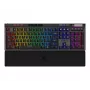 MSI Strike Pro Wireless Silent Mechanical Gaming Keyboard, DE (QWERTZ) išdėstymas, juoda