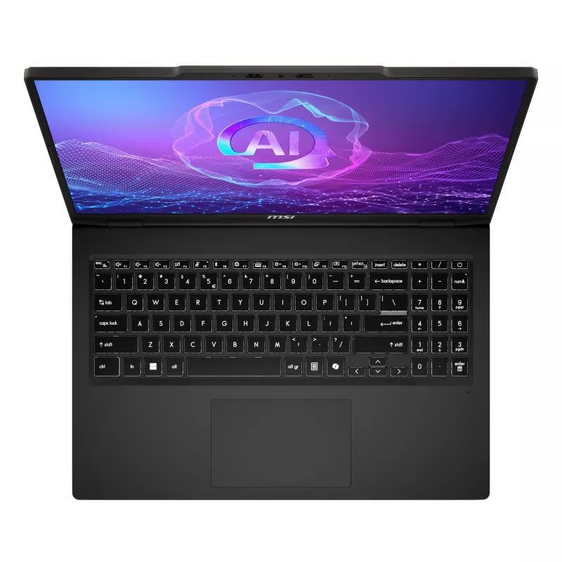 MSI Venture A16 AI+ A3HMG-036DE nešiojamas kompiuteris, AMD Ryzen AI 5 340, 16 colių, 16GB DDR5, 512GB SSD, Windows 11 Home