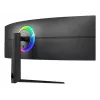 LC-Power LC-M49QCK 49 colių lenktas VA LCD monitorius, Dual QHD (5120×1440), 120 Hz, 3 ms, 32:9, VESA, aukščio reguliavimas, juodas