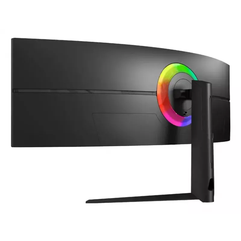 LC-Power LC-M49QCK 49 colių lenktas VA LCD monitorius, Dual QHD (5120×1440), 120 Hz, 3 ms, 32:9, VESA, aukščio reguliavimas, juodas