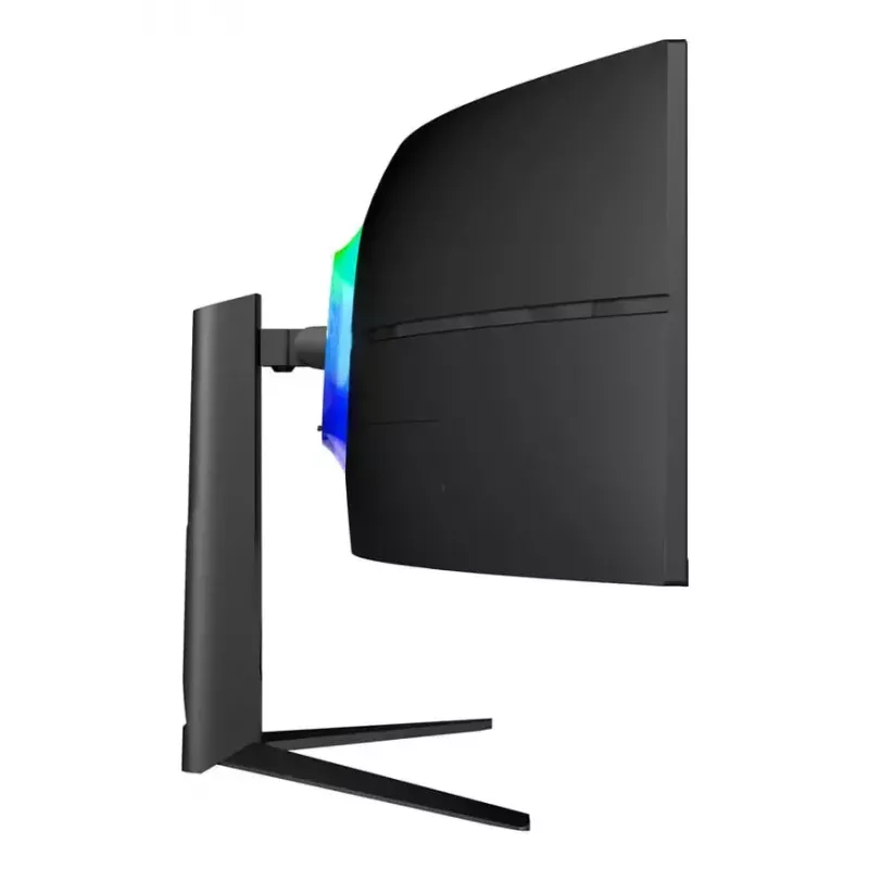 LC-Power LC-M49QCK 49 colių lenktas VA LCD monitorius, Dual QHD (5120×1440), 120 Hz, 3 ms, 32:9, VESA, aukščio reguliavimas, juodas