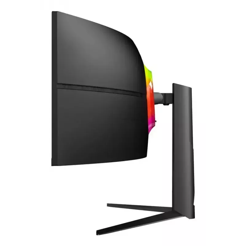 LC-Power LC-M49QCK 49 colių lenktas VA LCD monitorius, Dual QHD (5120×1440), 120 Hz, 3 ms, 32:9, VESA, aukščio reguliavimas, juodas