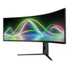 LC-Power LC-M49QCK 49 colių lenktas VA LCD monitorius, Dual QHD (5120×1440), 120 Hz, 3 ms, 32:9, VESA, aukščio reguliavimas, juodas