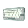 ASUS KW100 /GN/GE/81 klaviatūra namams Bluetooth QWERTZ vokiška Žalia, Šviesiai žalia