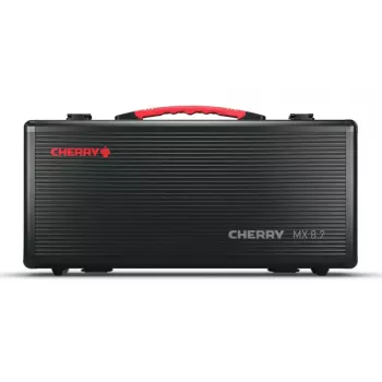 Mechaninė žaidimų klaviatūra CHERRY XTRFY Cherry MX 8.2 TKL Wireless — Tenkeyless, QWERTZ, USB + RF + Bluetooth, RGB, Juoda
