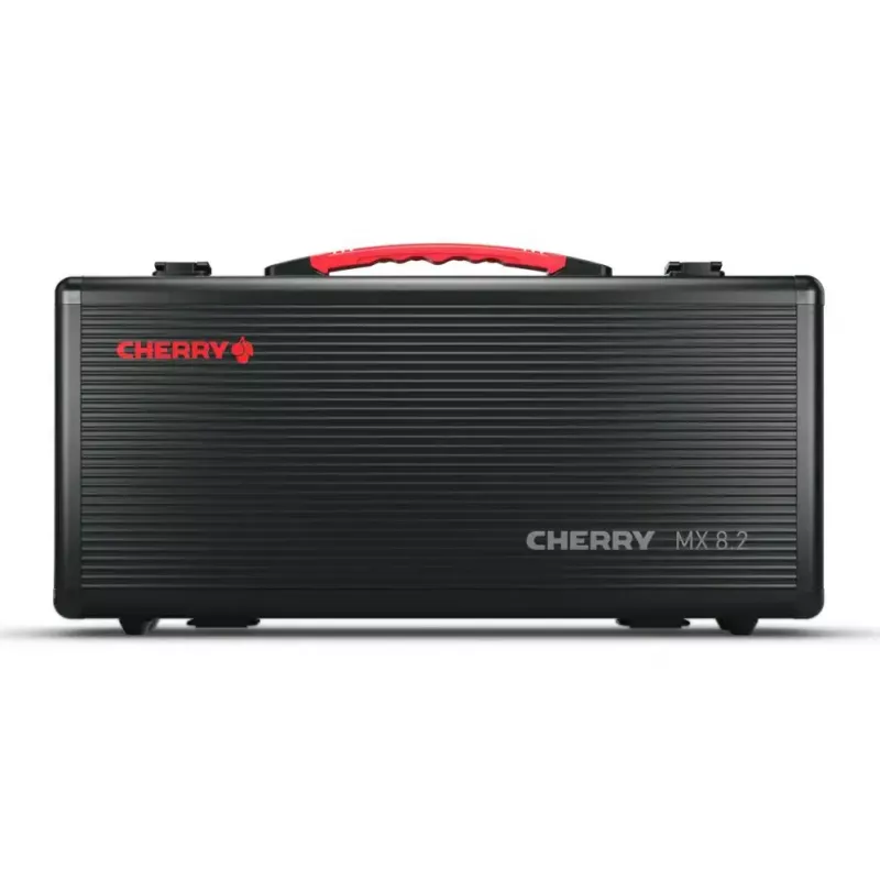 Mechaninė žaidimų klaviatūra CHERRY XTRFY Cherry MX 8.2 TKL Wireless — Tenkeyless, QWERTZ, USB + RF + Bluetooth, RGB, Juoda