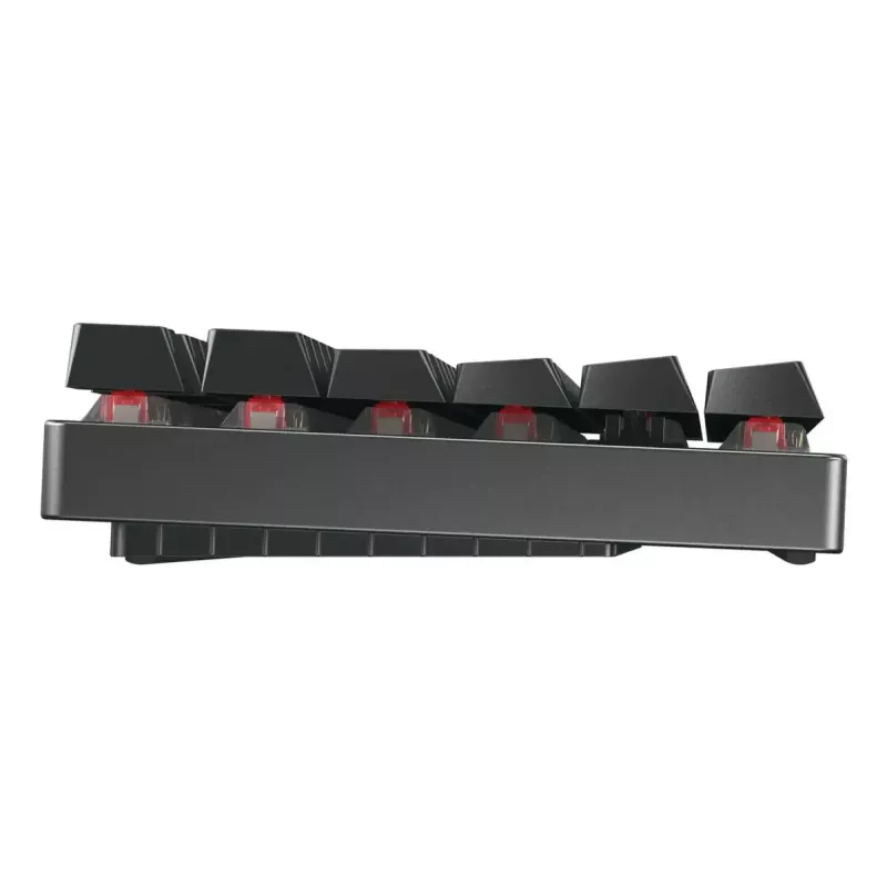 Mechaninė žaidimų klaviatūra CHERRY XTRFY Cherry MX 8.2 TKL Wireless — Tenkeyless, QWERTZ, USB + RF + Bluetooth, RGB, Juoda