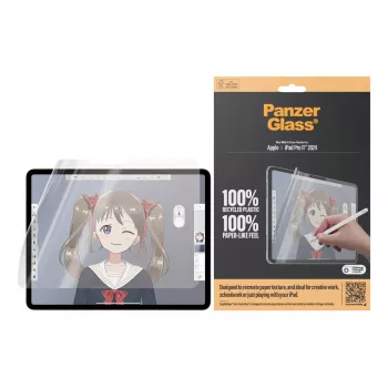 PanzerGlass GraphicPaper® ekrano apsauga iPad Pro 11 inch (2024-2025) | Ultra-Wide Fit
