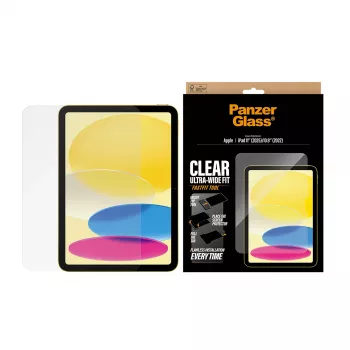 PanzerGlass ® Apsauginis stiklas iPad 11 col. (2025-2026) | 10.9 col. (2022) | Ultra-Wide Fit su Fastfit įrankiu