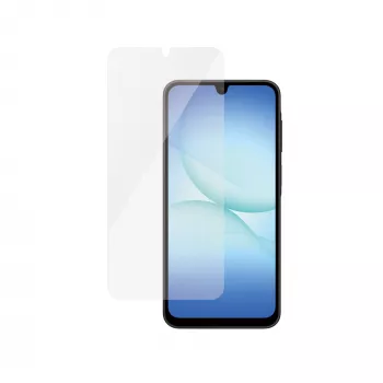 PanzerGlass apsauginis stiklas, skirtas Samsung Galaxy A17 / A17 5G — Ultra-Wide Fit, PET+silikonas, atsparus įbrėžimams ir smūgiams