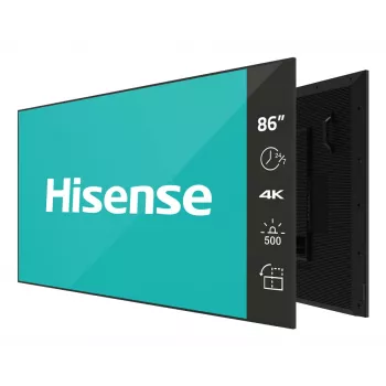 Hisense 86 inch E5QTUK QLED 4K Smart TV su Freely, skaitmeninis stendas, 2,18 m (86 coliai), 3840 x 2160 pikselių, Wi-Fi, 24/7 darbo režimas