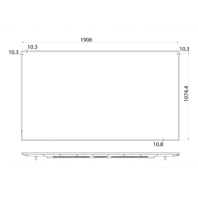 Hisense 86 inch E5QTUK QLED 4K Smart TV su Freely, skaitmeninis stendas, 2,18 m (86 coliai), 3840 x 2160 pikselių, Wi-Fi, 24/7 darbo režimas