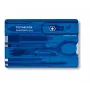 Victorinox SwissCard Classic mėlyna – kišeninė daugiafunkcinė kortelė