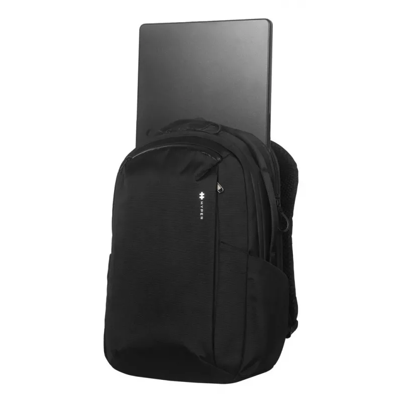 Kuprinė HYPER HyperPack HP21PBKGL nešiojamiesiems kompiuteriams iki 40,6 cm (16 colių) – juoda, PET/poliesteris