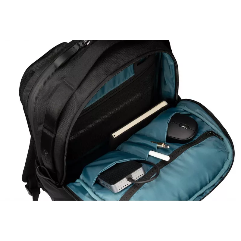 Kuprinė HYPER HyperPack HP21PBKGL nešiojamiesiems kompiuteriams iki 40,6 cm (16 colių) – juoda, PET/poliesteris