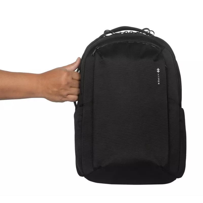 Kuprinė HYPER HyperPack HP21PBKGL nešiojamiesiems kompiuteriams iki 40,6 cm (16 colių) – juoda, PET/poliesteris