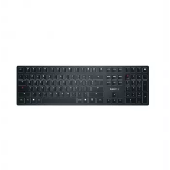 CHERRY KW X ULP klaviatūra Universal USB + RF belaidė + Bluetooth QWERTY US International Juoda