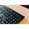 CHERRY KW 3000 belaidė klaviatūra RF Wireless QWERTY US International juoda