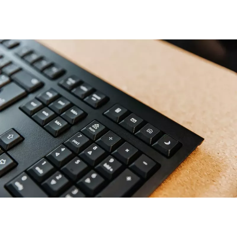CHERRY KW 3000 belaidė klaviatūra RF Wireless QWERTY US International juoda