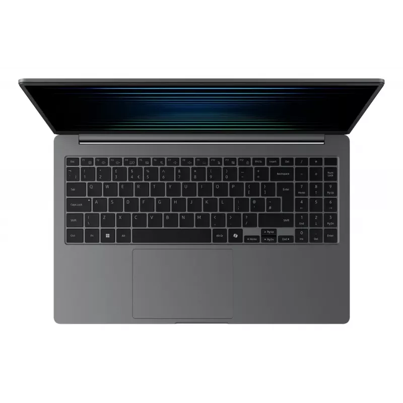 Nešiojamas kompiuteris Samsung Galaxy Book5 NP750XHD-KD3DE 15.6 col. Intel Core Ultra 7 8GB 256GB SSD Intel Graphics Windows 11 Pilka