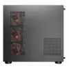 COUGAR FV150 ARGB — Midi Tower korpusas, juodas, ATX/MicroATX/Mini-ITX, 3x120mm priekyje + 1x120mm gale, 2x3.5 colio ir 2x2.5 colio vietos