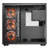 COUGAR FV150 ARGB — Midi Tower korpusas, juodas, ATX/MicroATX/Mini-ITX, 3x120mm priekyje + 1x120mm gale, 2x3.5 colio ir 2x2.5 colio vietos