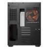 COUGAR FV150 ARGB — Midi Tower korpusas, juodas, ATX/MicroATX/Mini-ITX, 3x120mm priekyje + 1x120mm gale, 2x3.5 colio ir 2x2.5 colio vietos