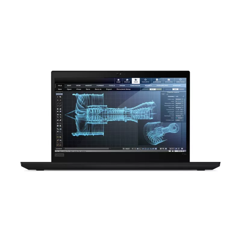 Atnaujinta T1A Lenovo ThinkPad P14s Gen 2 mobilioji darbo stotis, Intel Core i5-1145G7, 14 colių (35,6 cm) Full HD, 16 GB DDR4, 256 GB SSD, Intel Iris Xe Graphics, Windows 11 Pro, juoda
