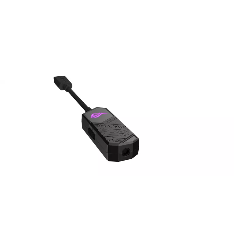 ASUS ROG Clavis AI triukšmą slopinantis mikrofono adapteris / USB garso plokštė, 90YH02N0-B2UA00