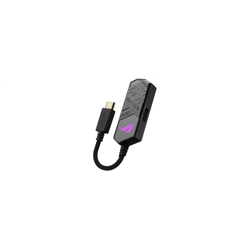 ASUS ROG Clavis AI triukšmą slopinantis mikrofono adapteris / USB garso plokštė, 90YH02N0-B2UA00