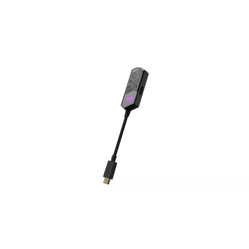 ASUS ROG Clavis AI triukšmą slopinantis mikrofono adapteris / USB garso plokštė, 90YH02N0-B2UA00