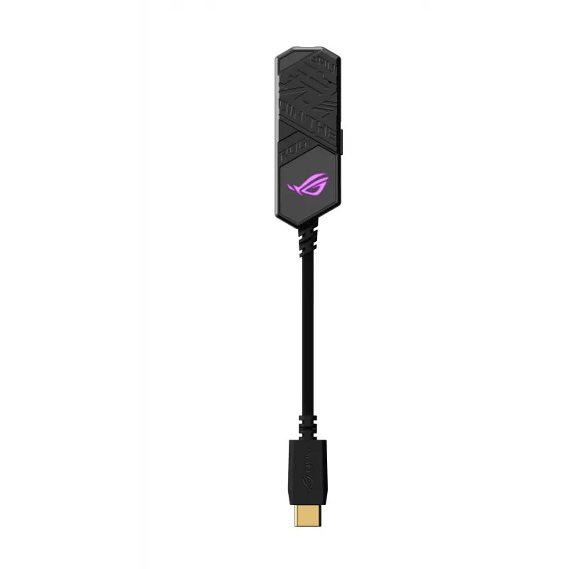 ASUS ROG Clavis AI triukšmą slopinantis mikrofono adapteris / USB garso plokštė, 90YH02N0-B2UA00