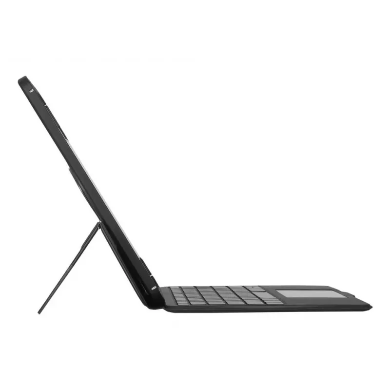 Targus VersaVu ispaniška Bluetooth klaviatūra su jutikliniu kilimėliu, juoda, iPad 13 colių