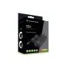 Conceptronic OZUL03BUK 100W GaN stalinis USB PD įkroviklis su integruotu USB-C laidu, UK kištukas