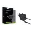 Conceptronic OZUL04BE 67W GaN USB PD įkroviklis su integruotu USB-C kabeliu