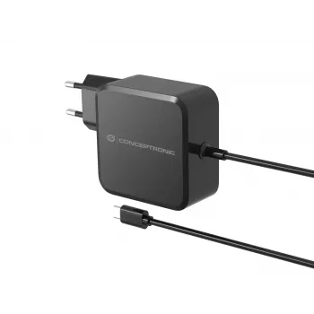 Conceptronic OZUL05BE universalus mobiliojo įrenginio kroviklis 100W GaN AC juodas